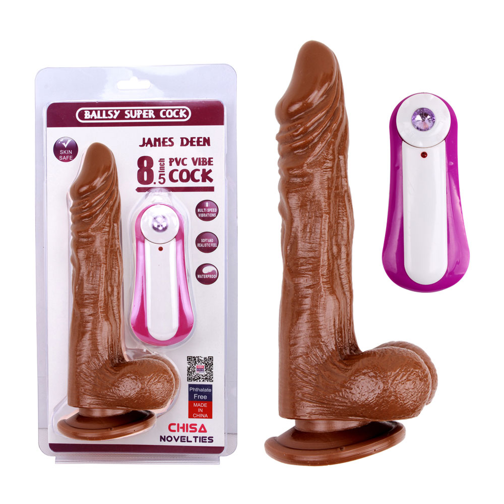 Consolador vibrador realista de 8.5 