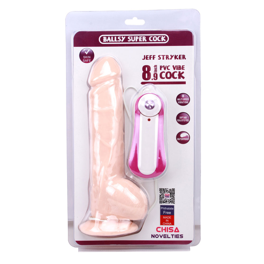 Consolador Vibrador Realista JEFF STRYKER 8.9 