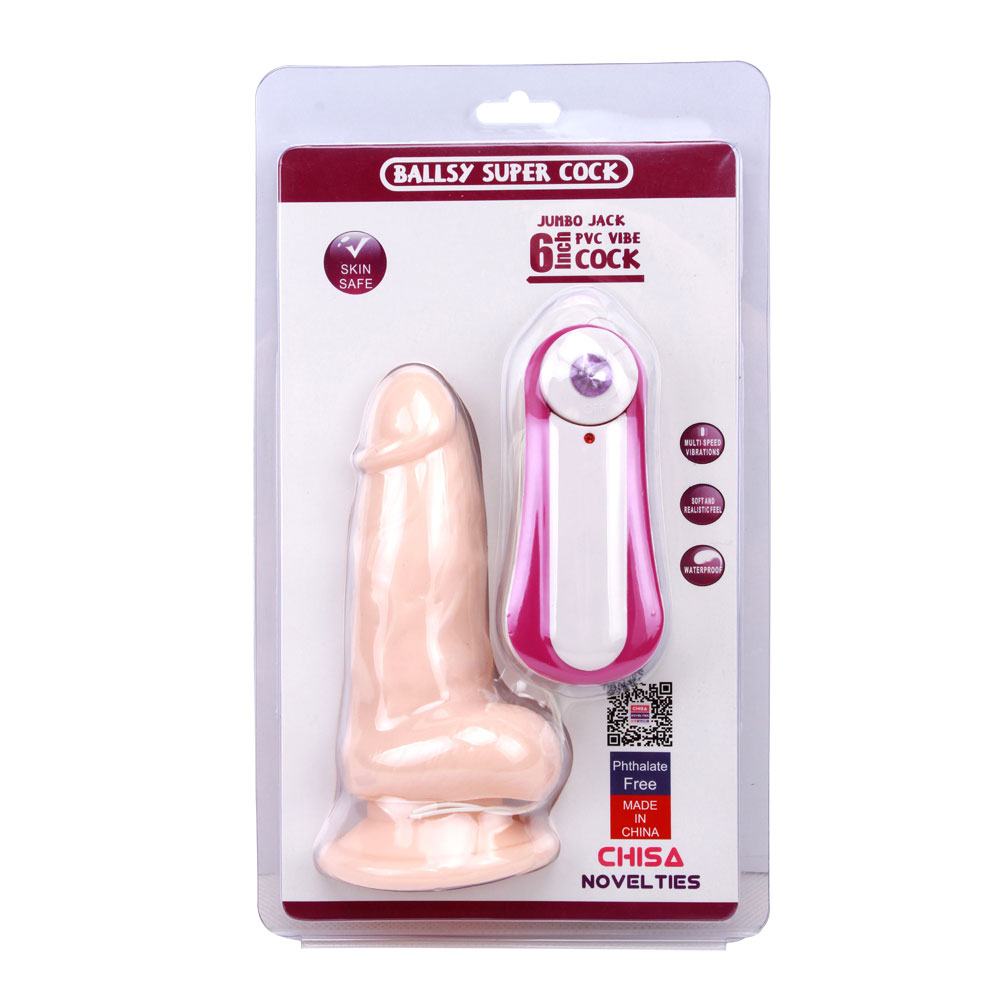 Consolador vibrador JUMBO JACK 6